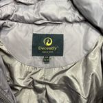 Decently winter women’s coat, XXL size, removable natural fur around the hood Brown Photo 9