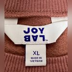 JoyLab  Dusty Rose Sweatshirt with Thumb Holes - Size XL - GUC Photo 5