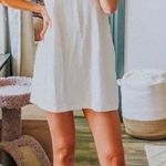 White Spaghetti Strap Dress Photo 0