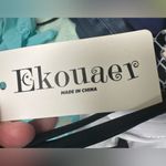 Ekouaer  high halter neck backless swim suit Photo 5