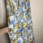 Faherty  dress Maxi Chaser floral Blue Boho Cottage Beach XS Tiered Boho Silk Photo 8