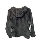 Patagonia Womens Black Fuzzy Full-Zip Hoodie Jacket Size M Polyester Warm & Soft Photo 3
