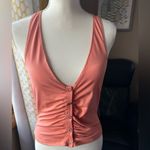NWT/FREE PEOPLE FP MOVEMENT Walk It Talk It Tank In Peaches size medium Orange Photo 2