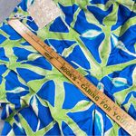 Haute Hippie FLAWED!!!  wide leg boho pull on pants size XL green blue palazzo Photo 9