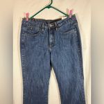 Aura  Jeans Women’s Boot Cut Button Back Pockets Fall Campfire Wear Size 8 Avg Photo 2