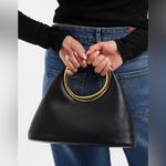 ASOS - “glamorous” gold top handle bag faux leather black bag Photo 3