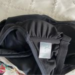 Kona Sol  Black One Shoulder Tie Swimsuit One Piece Medium Coverage Size S Photo 9