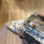 Cape Robbin MOVING SALE  Grey Velvet Block Heel Suede Booties Photo 4