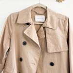 Everlane  Classic Trench Swing Crop Jacket Large Photo 3