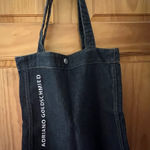 AG Adriano Goldschmied  Dark Denim Tote Bag Photo 0