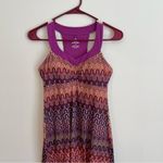 prAna  Shauna Racerback Dress in Ibiza Berry Rainbow XS Photo 1