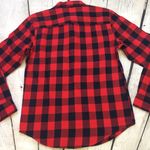 Roebuck & Co. Red Buffalo Plaid Button Up Shirt NWT Photo 3