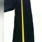 St. John Vintage SPORT by Marie Gray Black Faux Suede Straight Pants Poly Blend 6 Photo 7