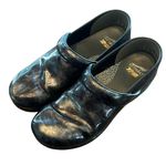 Dansko XP 2.0 Pewter Marble Patent Nurse Clogs Shoes Women's Size 42 US 11.5-12 Photo 0