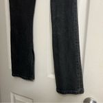 Abercrombie & Fitch A&F Skinny High Rise Vent Hem Jeans Black Photo 8