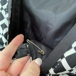 Lane Bryant Faux Wrap Sleeveless Dress Black White Belted Fit & Flare ~ Size 22 Photo 7