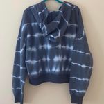 Free People Movement Believer Tie Dye Hoodie Lace Up Sweatshirt Photo 3