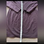 Athleta ‎ Women’s Illusion Body Con Dress Brown Zip Back Long Sleeve Sz Small Photo 7