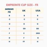 NWOT Empreinte “Melody” Molded Demi Cup Underwire Lace Bra, 42F (3D) Style #3886 Tan Size undefined Photo 11