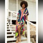 Boutique Chic Plus Size V-Neck Maxi Cover-Up Photo 1