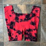 Lululemon Invigorate High-Rise Tight 25" Tie Dye Carnation Red Black Size 4 Photo 11