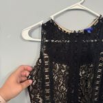Disney  Beauty & the Beast Black Lace Overlay Sleeveless Dress Juniors Size Medium Photo 2
