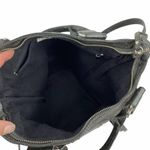 Renato Minelli Metallic Tote Bag Crossbody Bag Convertible Black Photo 6