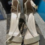 David's Bridal Bridal Heels David's Glitter heels  Photo 0