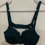Elegant Lace Underwire Bra in Dark Green Size undefined Photo 0