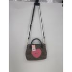 Juicy Couture  LOVE NEVER DIES MINI TOTE CROSSBODY BAG Brown‎ TAUPE Photo 4