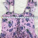 ASTR New Free People Wedelia Floral Print Bustier Lace Up Midi Dress Size Large Photo 12