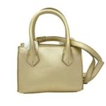 Mateo for INC International Concepts Womens Crossbody Diana Gold Bag NEW Photo 8