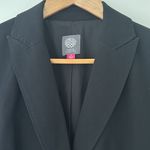 Vince Camuto Blazer Women's 6 Black Notch Lapel Office Sophisticated Modern Photo 5