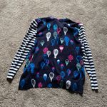 Crown & Ivy  Hot Air Balloon Print Sweater SIZE S Photo 3