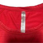 Fabletics Coral Red Pink Sleeveless Athletic Athleisure Workout Tank Top large Photo 4