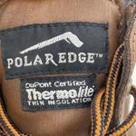 Polar Edge Womens 6 Duck Boots‎ Laced Navy Tan Upper Thermolite Insulation Steel Blue Photo 13