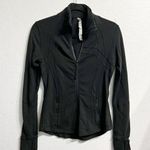 Lululemon  Athletica Define Luon Womens Full Zip Jacket Size 6 Black Active Photo 0