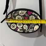 Disney Park Vera Bradley Birds and Flowers Sequined Cross Body Bag Small Black D Photo 11