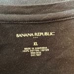 Banana Republic Black Fitted Short Sleeve T-Shirt Photo 1