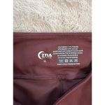 Zyia Women's Biker Shorts XL Purple High-Waisted with Pockets Photo 7