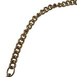 Chico's  Royal Blue Half Moon Bag‎ Gold Chain Strap Trendy Shoulder Bag Purse Photo 7