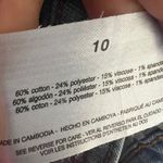 Sanctuary Social Standard High Rise Crop Straight Leg Jeans Size 10 Raw Hem Photo 3