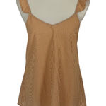 Doe & Rae Anthropologie  Top Small Yellow Blouse Boho Chic Romantic Summer Photo 0