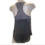Sublimation Size Small Racer Back Tank Top. Made in USA. New No Tag Gray Photo 2
