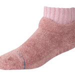 Stance Cozy Slipper Socks Qtr Height Unisex Size Medium Desert Rose Color NWT Pink Photo 0