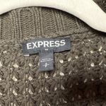 EXPRESS : Moss Green Cardigan Photo 3