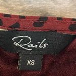 Rails  Women's Size XS Aubrey Rust Spotted V-Neck Tank Top 924-616-150 Photo 8