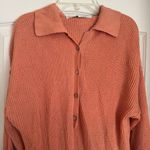 Free People  Picnic Sweater Romper in Grapefruit Seltzer Photo 6