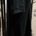 Dushu Office Lady Simple Fashion POLO Collar Long Dress Casual All-match Black Photo 7