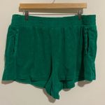 Aerie NWT Offline by  Green Terry Cloth Shorts XXL Photo 0